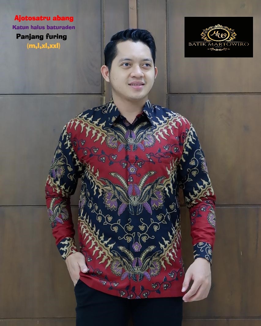 cover-AJOTOSATRU ABANG KEMEJA BATIK PRIA SOLO LENGAN PANJANG LAPIS FURING BY MARTOWIRO-1