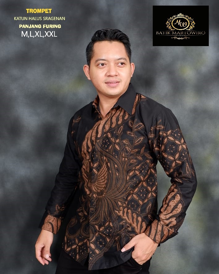 cover-TROMPET MARTOWIRO Kemeja Batik Pria Solo Lengan Panjang Lapis Furing BY MARTOWIRO-1