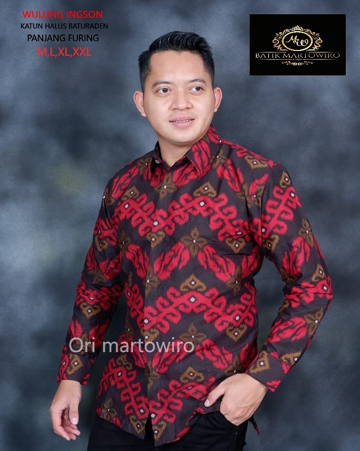 cover-WULU INGSON Kemeja Batik Pria Solo Lengan Panjang Lapis Furing BY MARTOWIRO-1