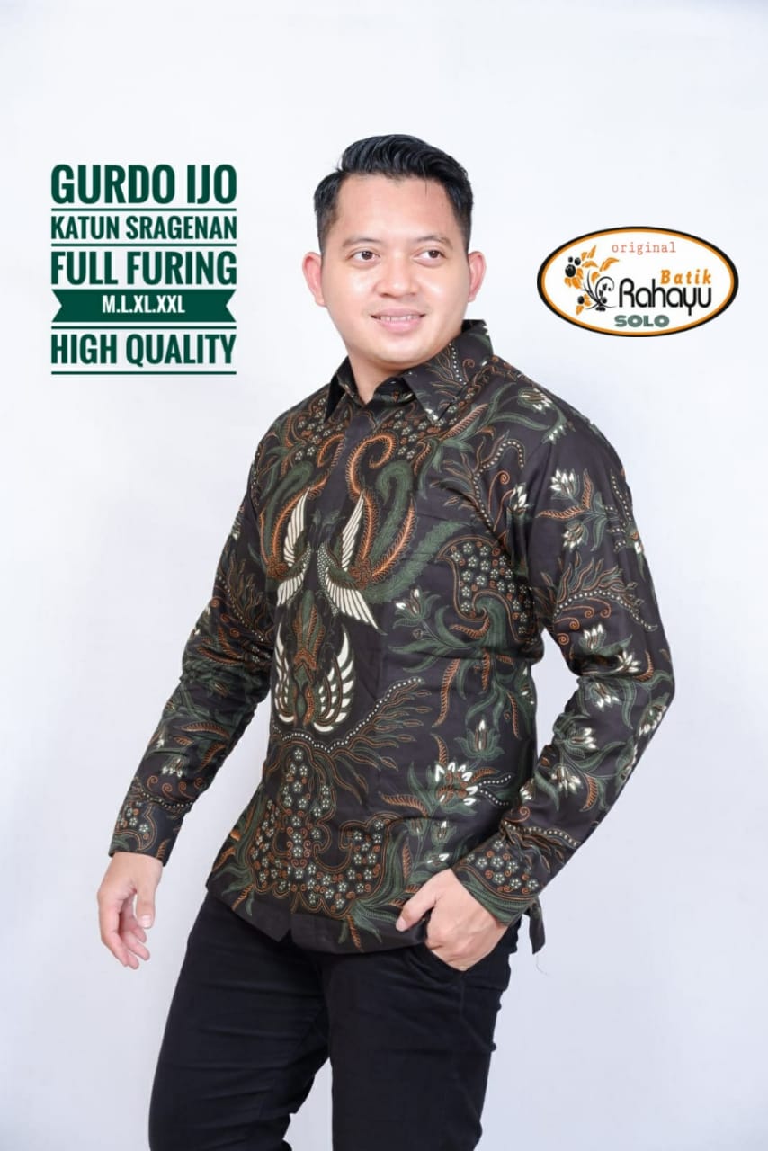 cover-GURDO IJO KEMEJA BATIK PRIA SOLO LENGAN PANJANG LAPIS FURING BY RAHAYU-1
