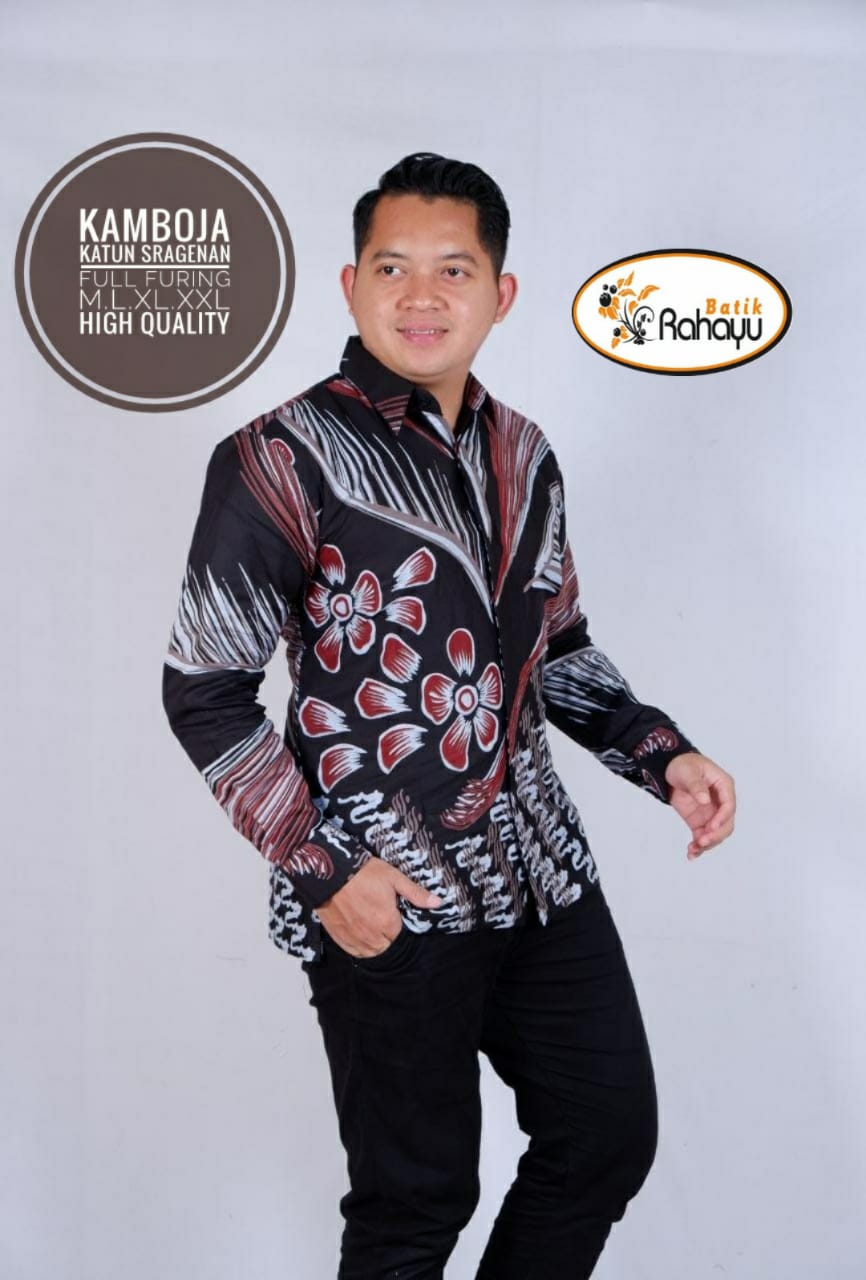 cover-KAMBOJA KEMEJA BATIK PRIA SOLO LENGAN PANJANG LAPIS FURING BY RAHAYU-1