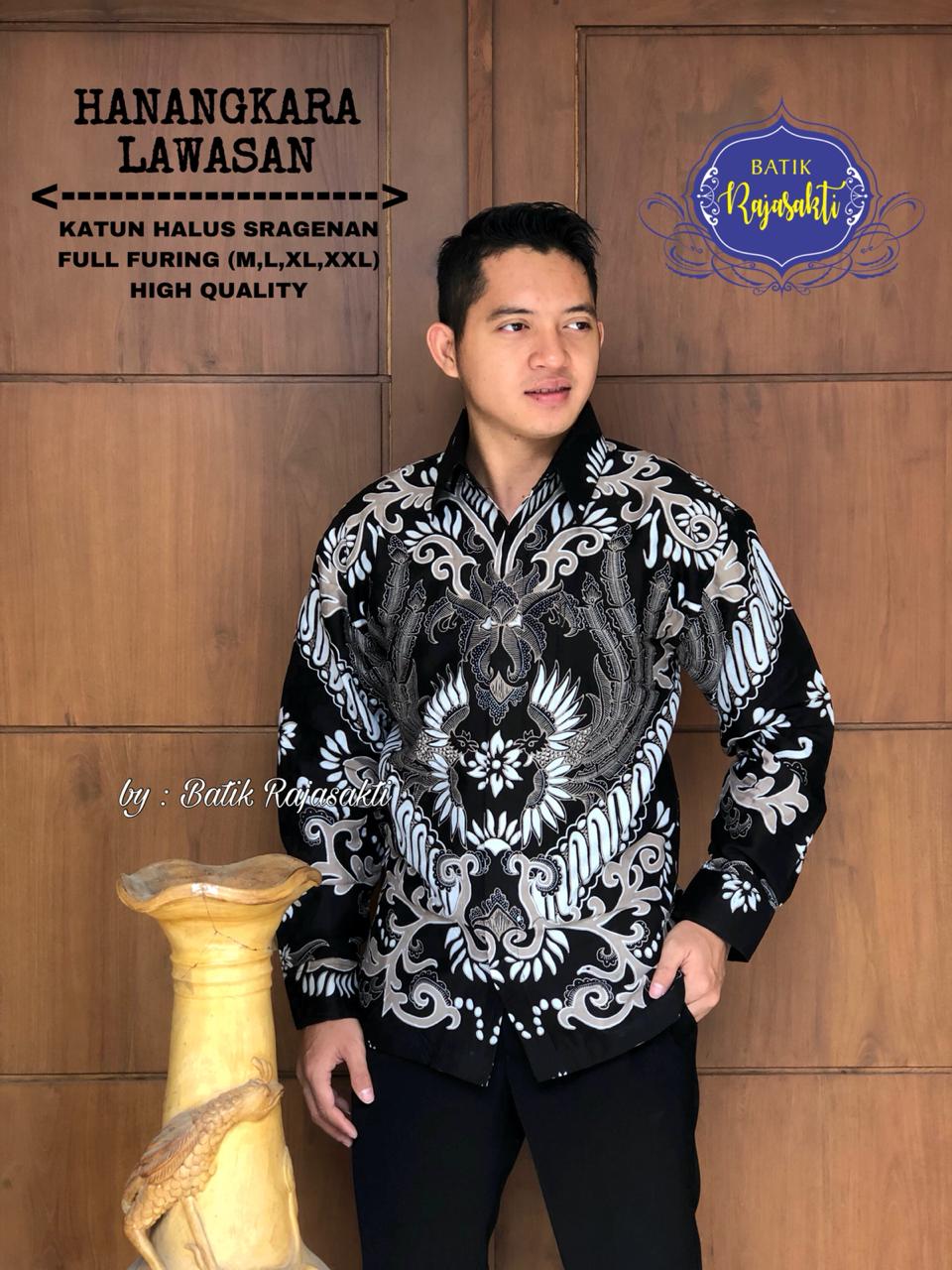 cover-HANANGKARA LAWASAN Kemeja Batik Pria Solo Lengan Panjang Lapis Furing BY RAJASAKTI-1