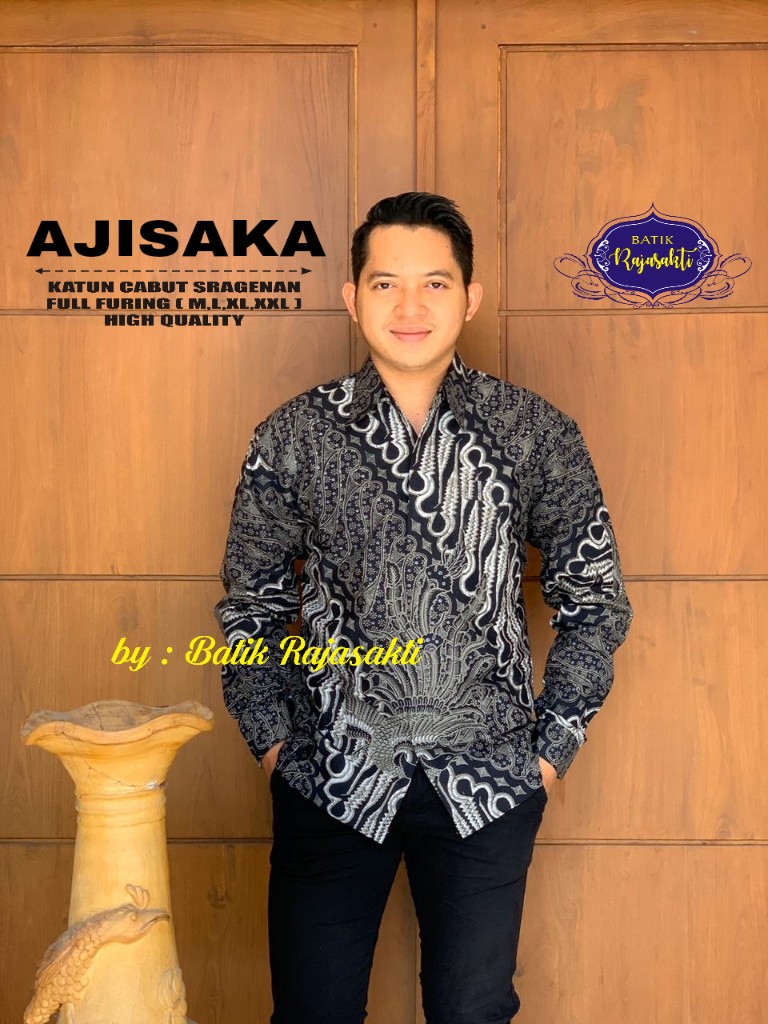 cover-AJISAKA KEMEJA BATIK PRIA SOLO LENGAN PANJANG LAPIS FURING BY RAJASAKTI-1