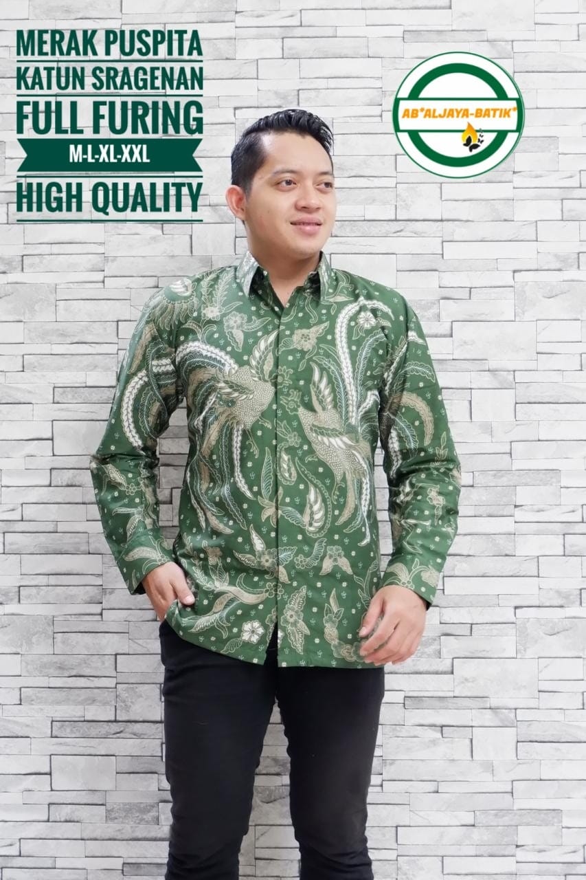 cover-MERAK PUSPITA Kemeja Batik Pria Solo Lengan Panjang Lapis Furing BY ALJAYA-1