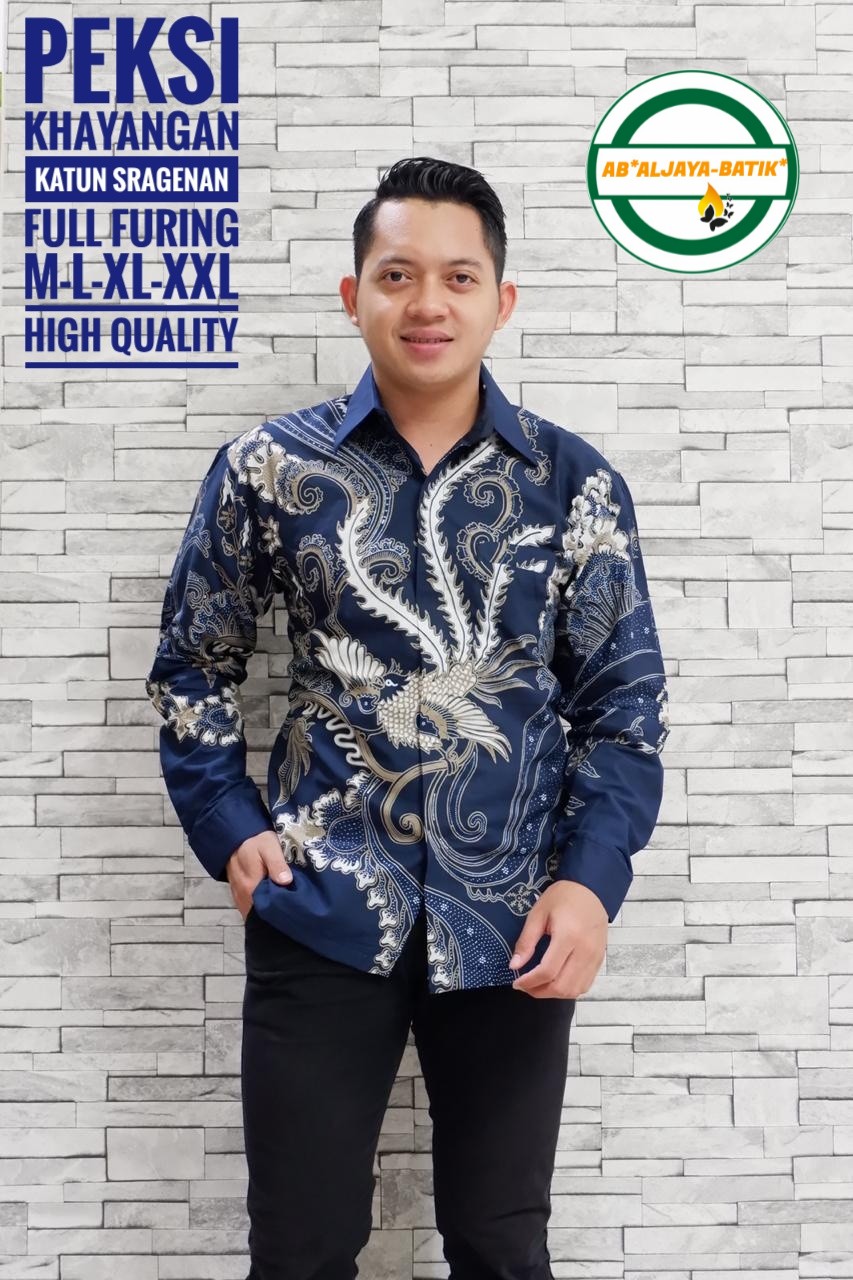 cover-PEKSI KHAYANGAN Kemeja Batik Pria Solo Lengan Panjang Lapis Furing BY ALJAYA-1