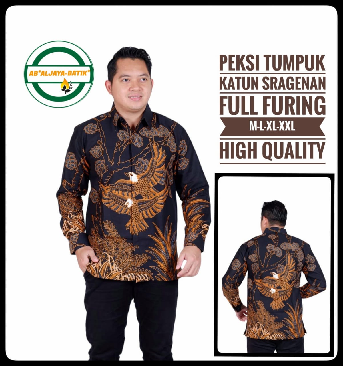 cover-PEKSI TUMPUK Kemeja Batik Pria Solo Lengan Panjang Lapis Furing BY ALJAYA-1