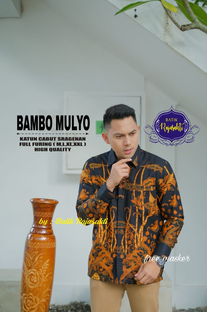 cover-BAMBO MULYO KEMEJA BATIK PRIA SOLO LENGAN PANJANG LAPIS FURING BY RAJASAKTI-1