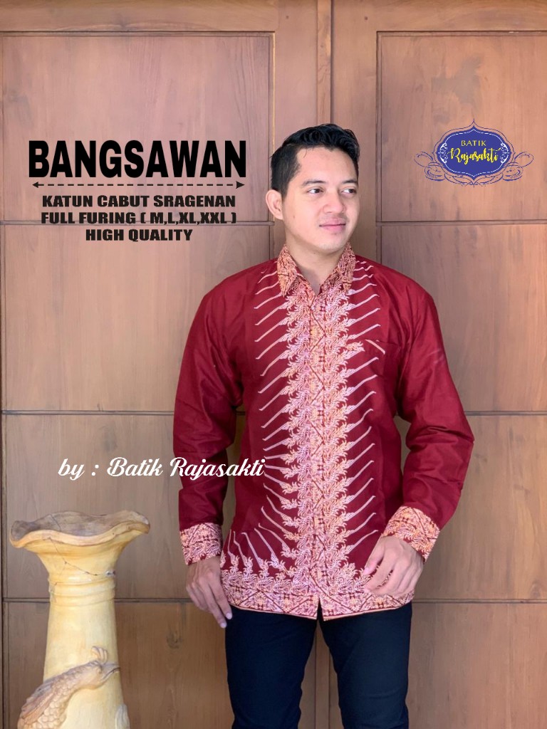 cover-BANGSAWAN MERAH KEMEJA BATIK PRIA SOLO LENGAN PANJANG LAPIS FURING BY RAJASAKTI-1