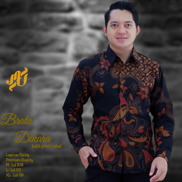 cover-BRATA DIKARA Kemeja Batik Pria Solo Lengan Panjang Lapis Furing BY MUKTI UTOMO-1