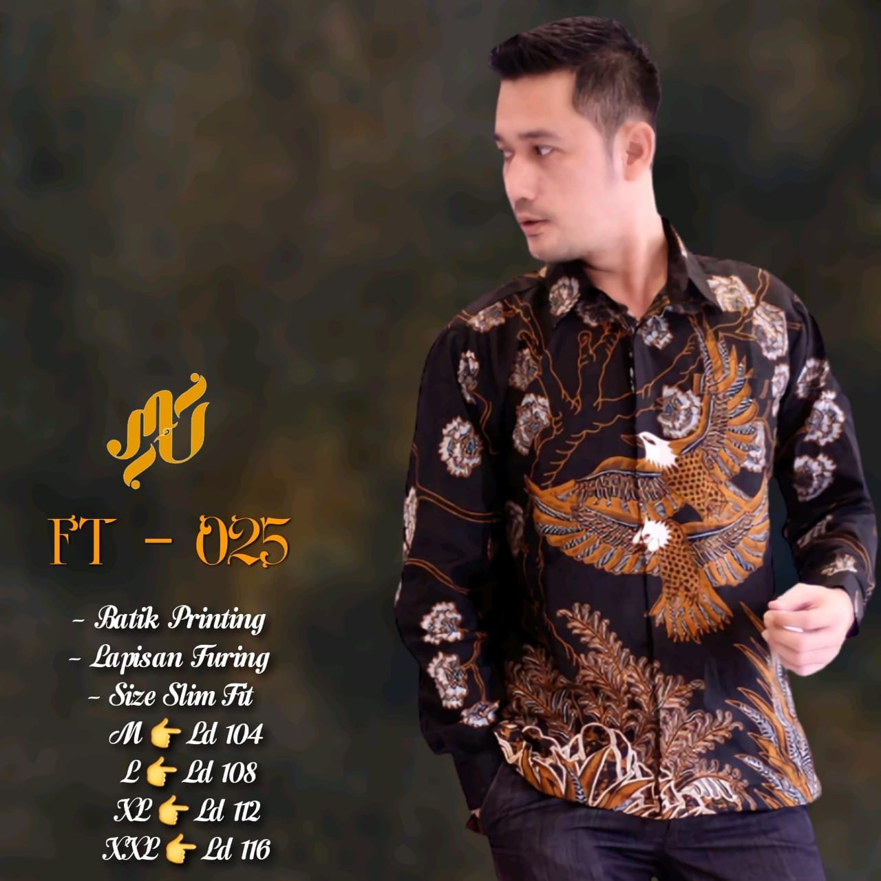 cover-ELANG KEMBAR Kemeja Batik Pria Solo Lengan Panjang Lapis Furing BY MUKTI UTOMO-1