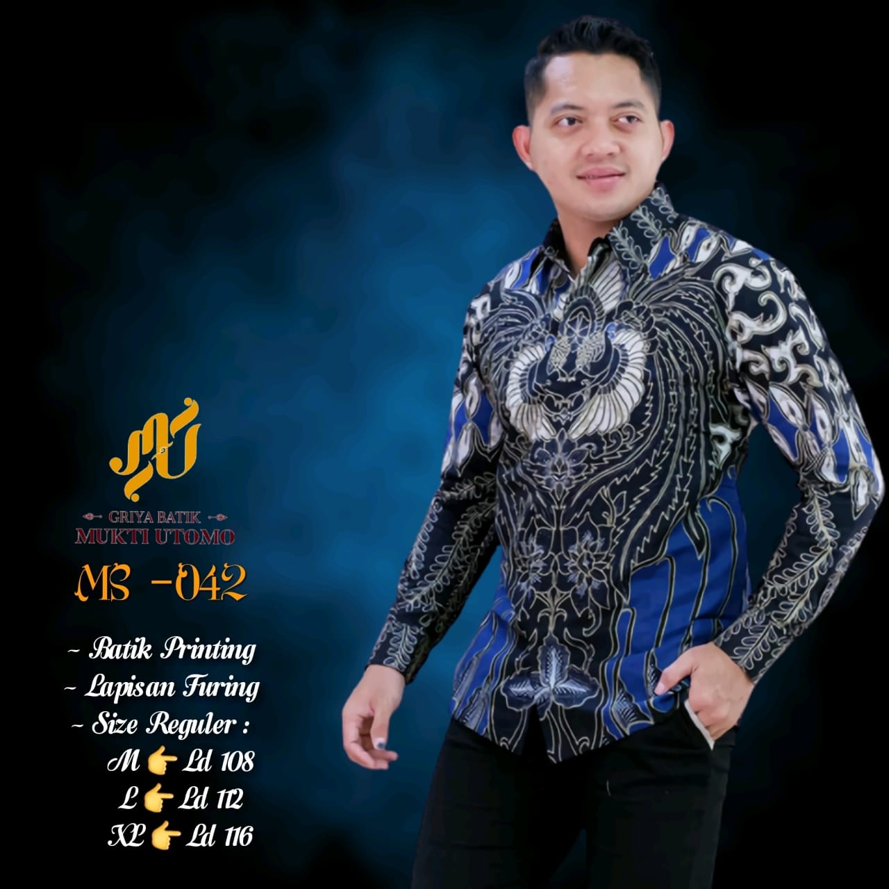 cover-KARNA Kemeja Batik Pria Solo Lengan Panjang Lapis Furing BY MUKTI UTOMO-1