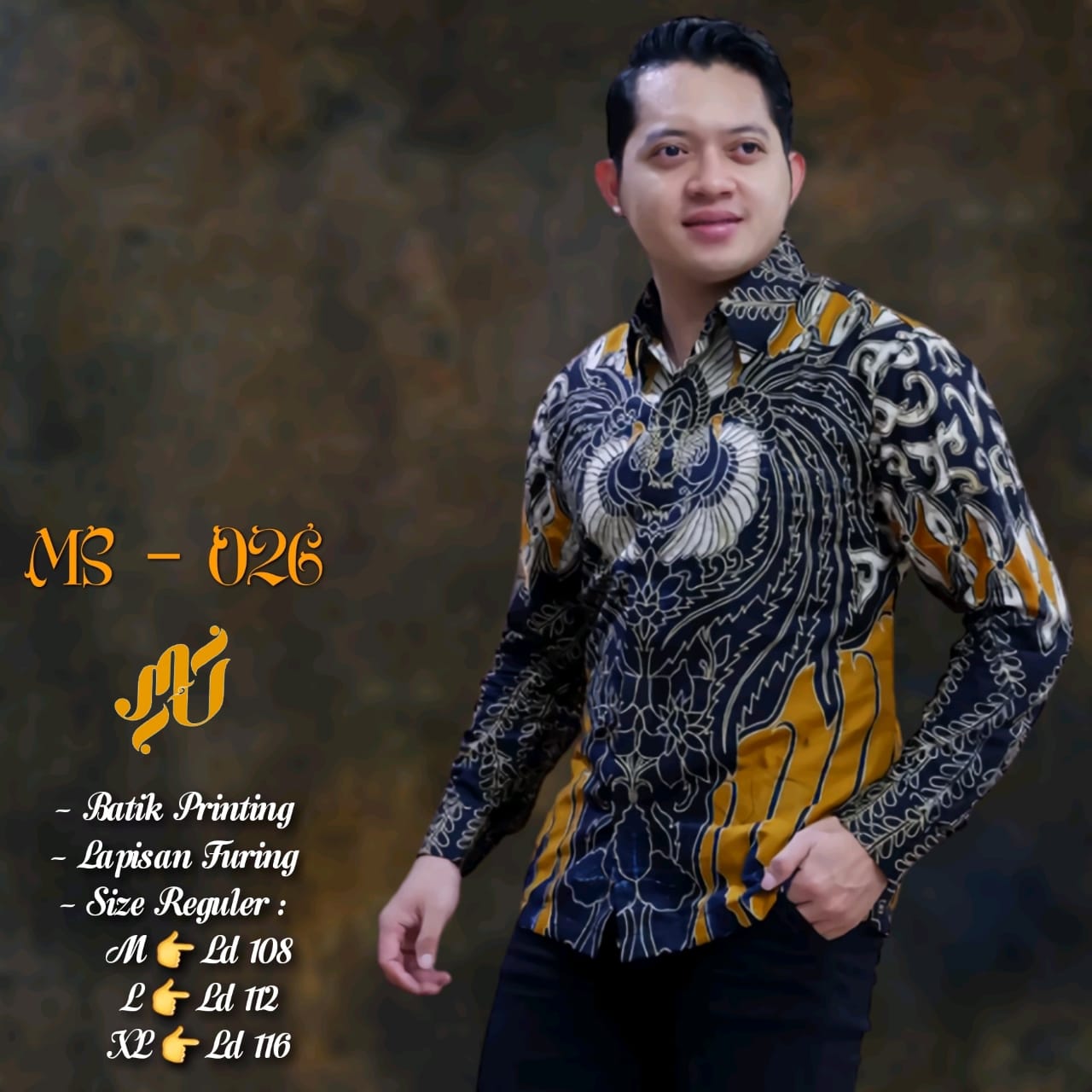 cover-KENCAKARUPA Kemeja Batik Pria Solo Lengan Panjang Lapis Furing BY MUKTI UTOMO-1