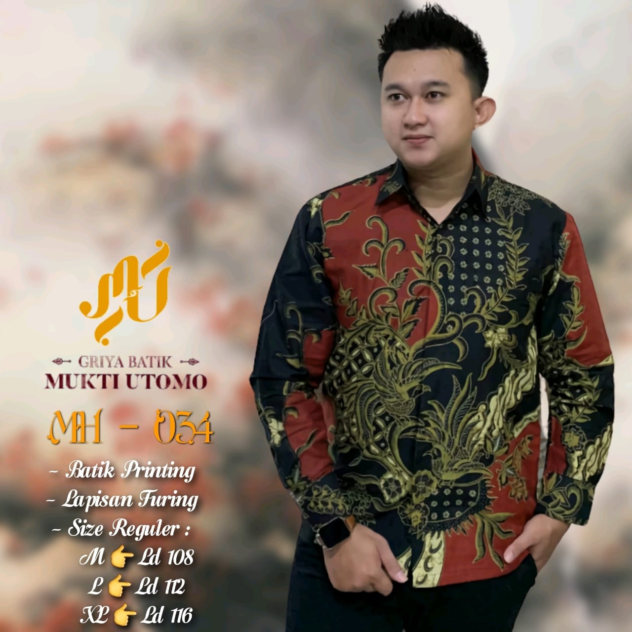 cover-PANDU Kemeja Batik Pria Solo Lengan Panjang Lapis Furing BY MUKTI UTOMO-1