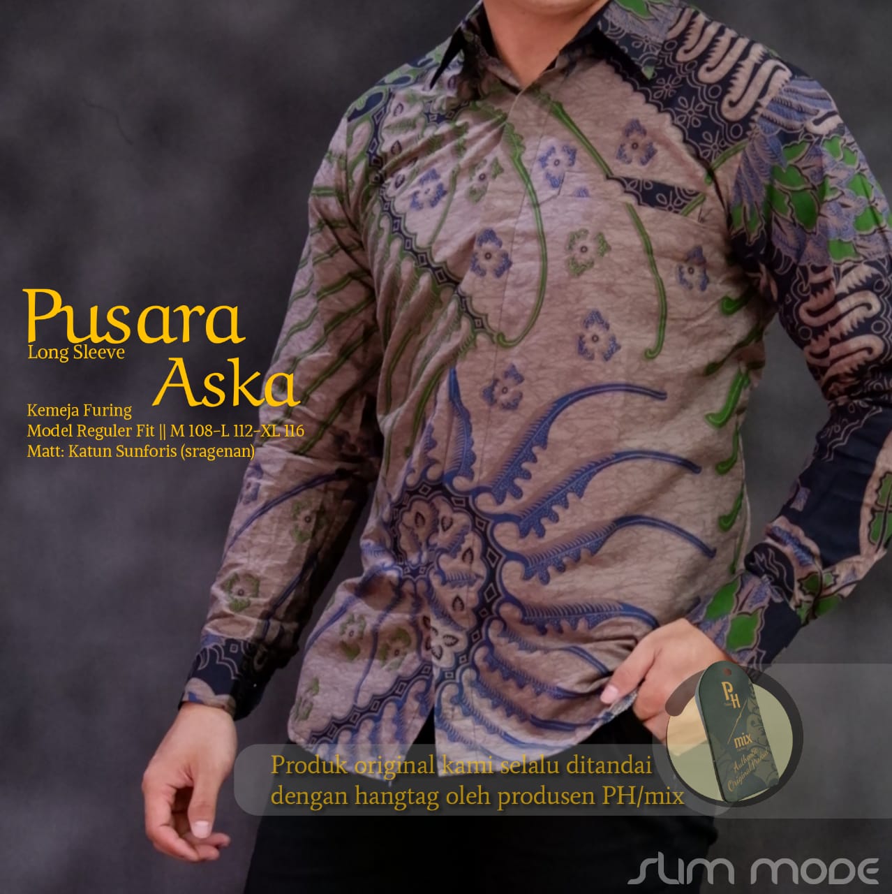 cover-PUSARA ASKA Kemeja Batik Pria Solo Lengan Panjang Lapis Furing BY MUKTI UTOMO-1