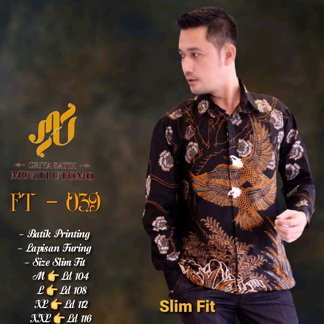 cover-SANJAYA Kemeja Batik Pria Solo Lengan Panjang Lapis Furing BY MUKTI UTOMO-1