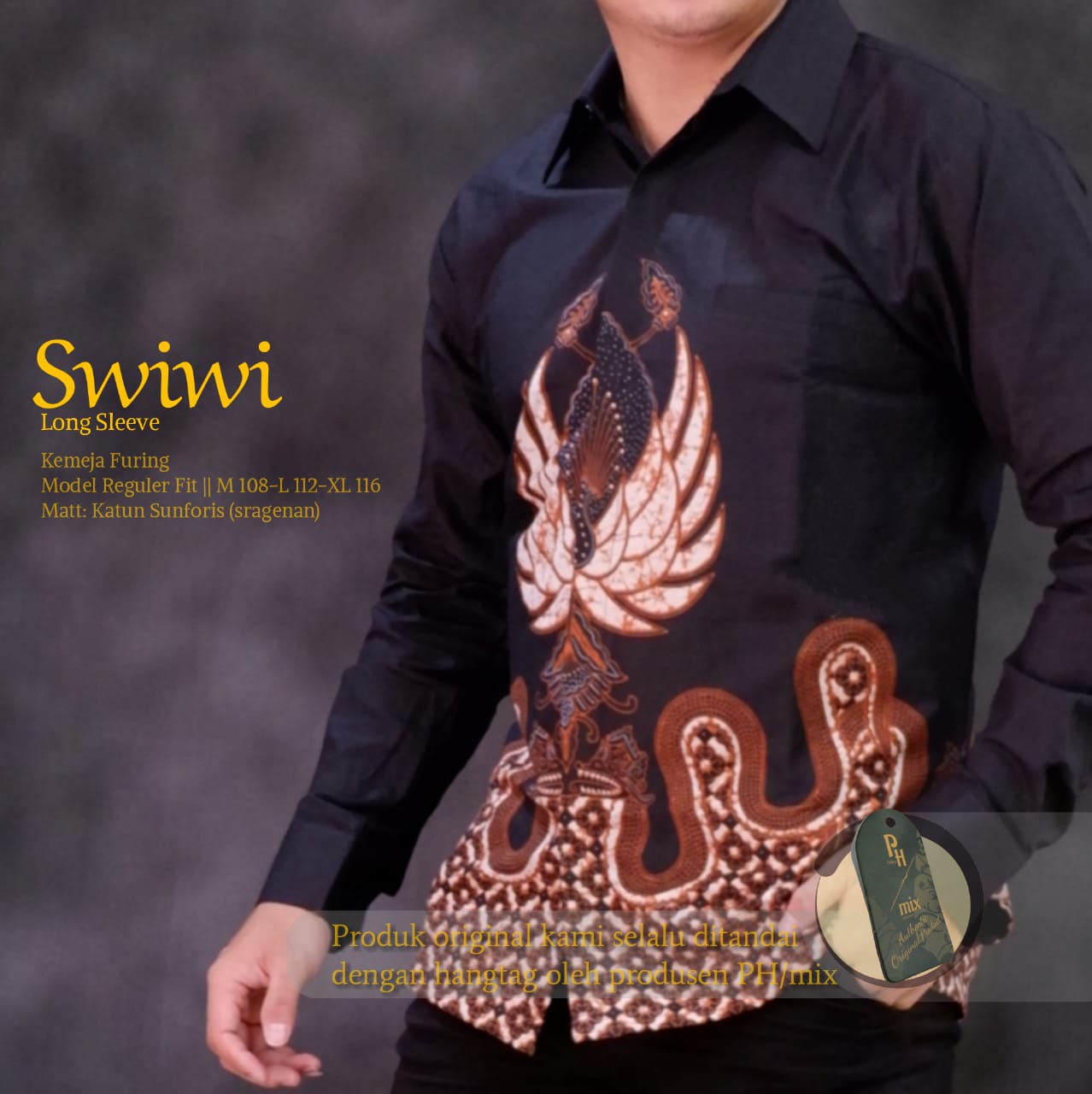 cover-SWIWI Kemeja Batik Pria Solo Lengan Panjang Lapis Furing BY MUKTI UTOMO-1