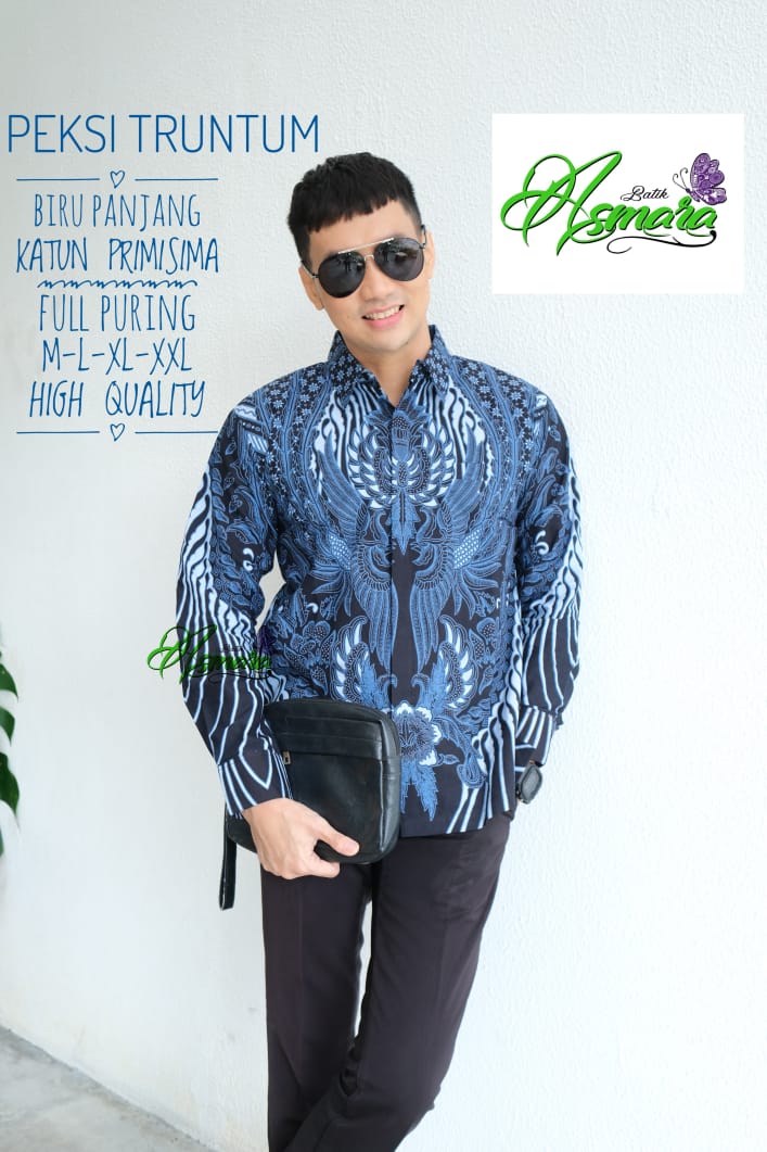 cover-PEKSI TRUNTUM Kemeja Batik Pria Solo Lengan Panjang Lapis Furing BY ASMARA-1