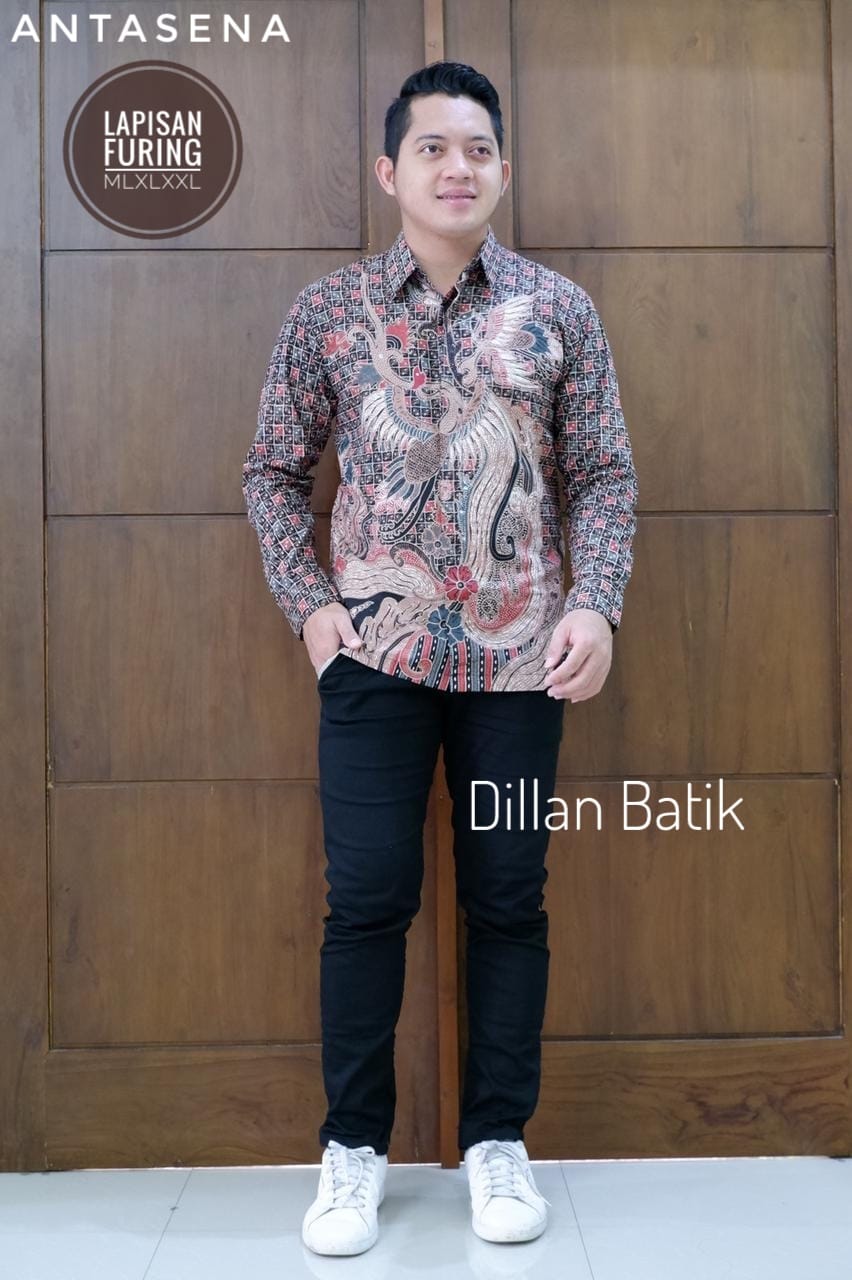 cover-ANTASENA Kemeja Batik Pria Solo Lengan Panjang Lapis Furing BY DILLAN-1
