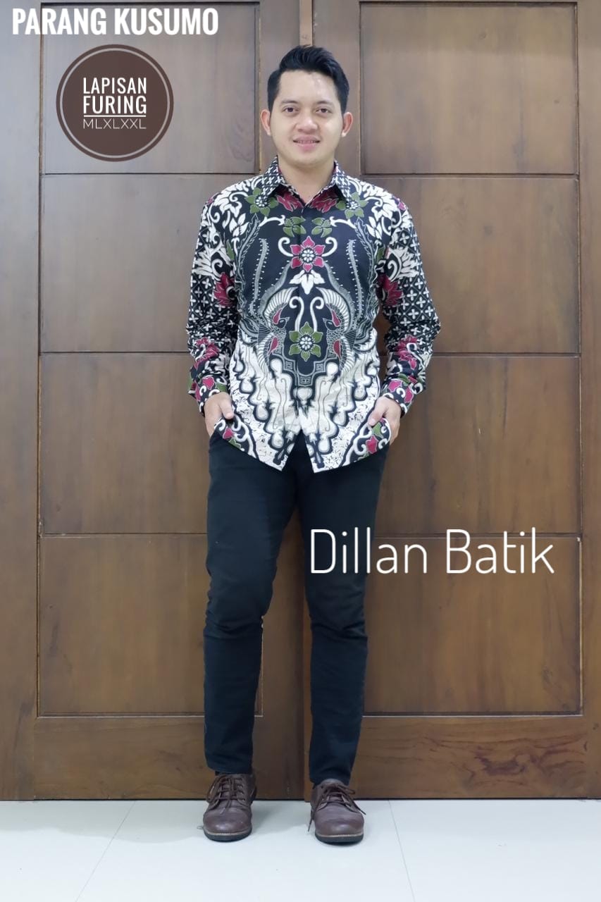cover-PARANG KUSUMO Kemeja Batik Pria Solo Lengan Panjang Lapis Furing BY DILLAN-1