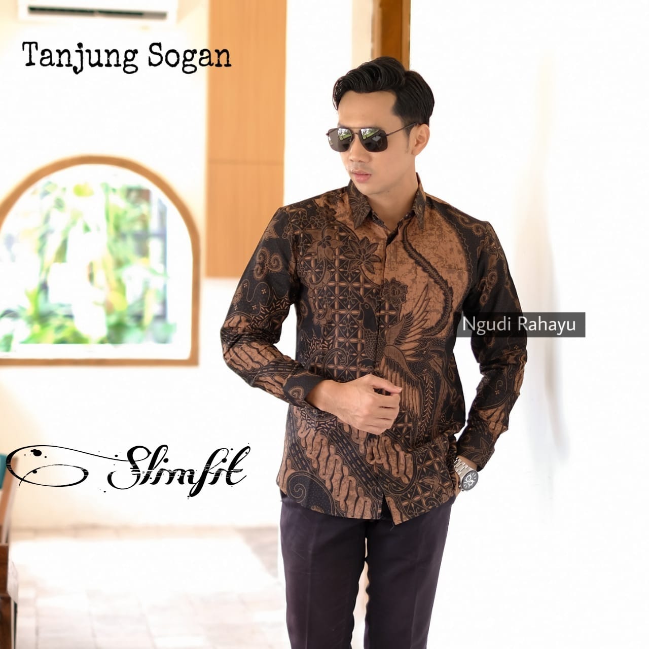 cover-TANJUNG SOGAN Kemeja Batik Pria Solo Lengan Panjang Lapis Furing BY NGUDI RAHAYU-1