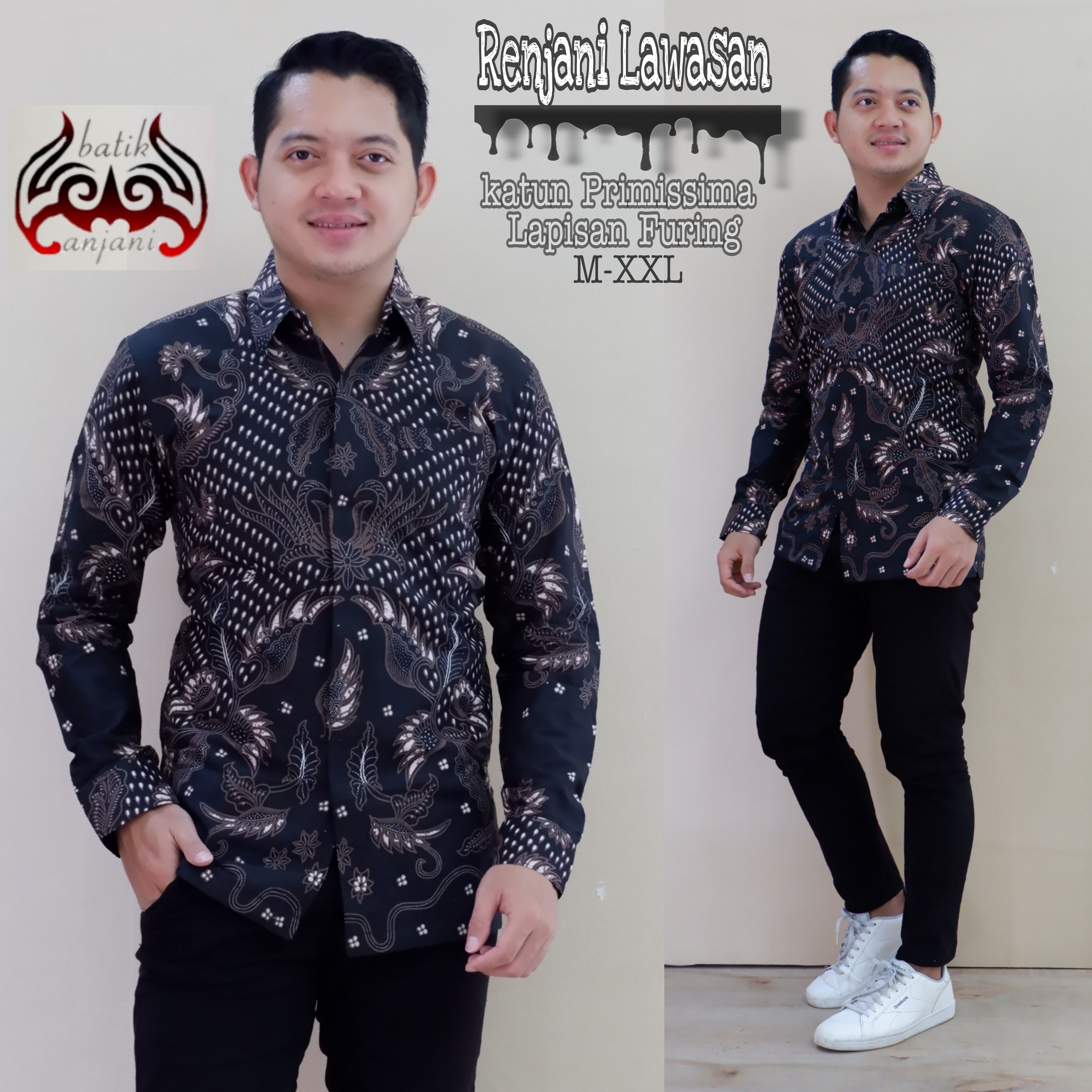 cover-RENJANI LAWASAN Kemeja Batik Pria Solo Lengan Panjang Lapis Furing BY ANJANI-1