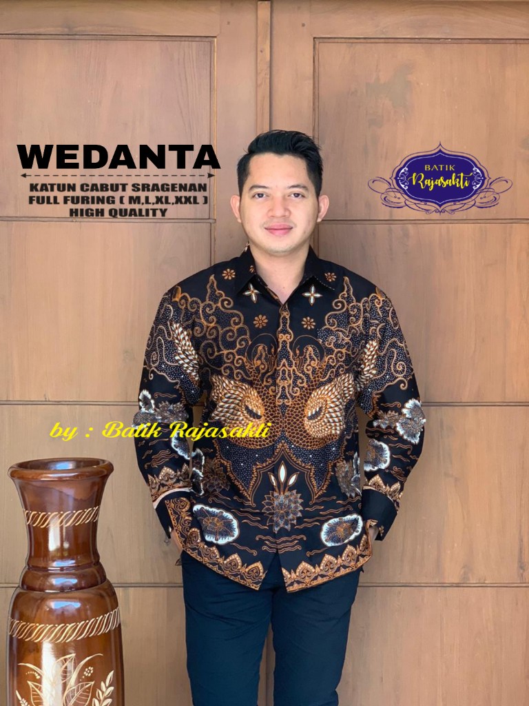 cover-WEDANTA RAJASAKTI KEMEJA BATIK PRIA SOLO LENGAN PANJANG LAPIS FURING KATUN HALUS 140K 081388851771-1