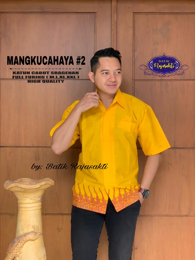 cover-MANGKUCAHAYA 2 PEN Kemeja Batik Pria Solo Lengan PENDEK Lapis Furing BY RAJASAKTI-1