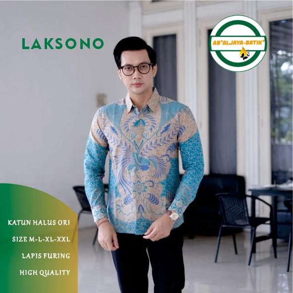 cover-LAKSONO Kemeja Batik Pria Solo Lengan Panjang Lapis Furing By Aljaya-1
