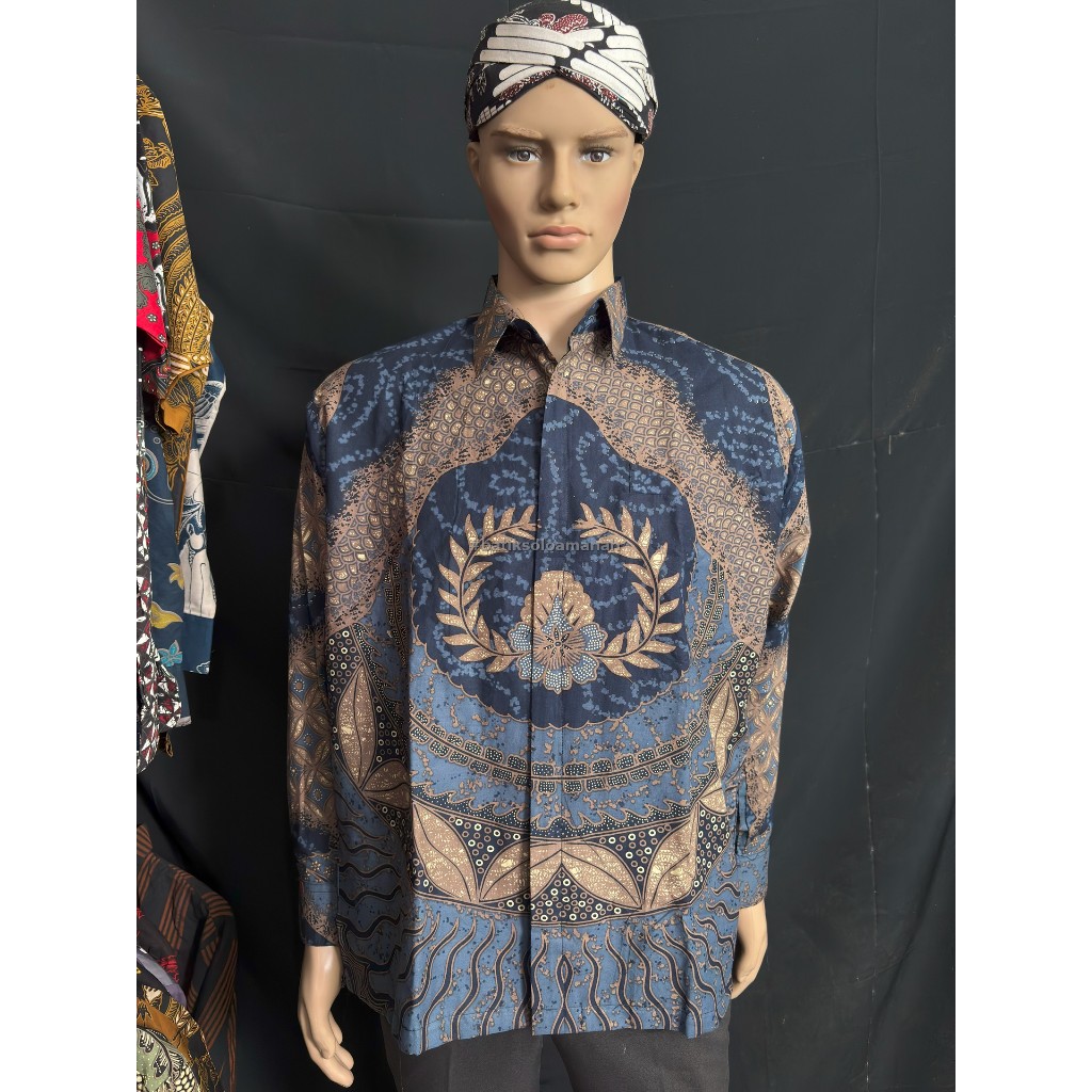 cover-NAYESWANA Kemeja Batik Pria Solo Lengan Panjang Lapis Furing PATUNG By BATIKSOLOAMANAH-1