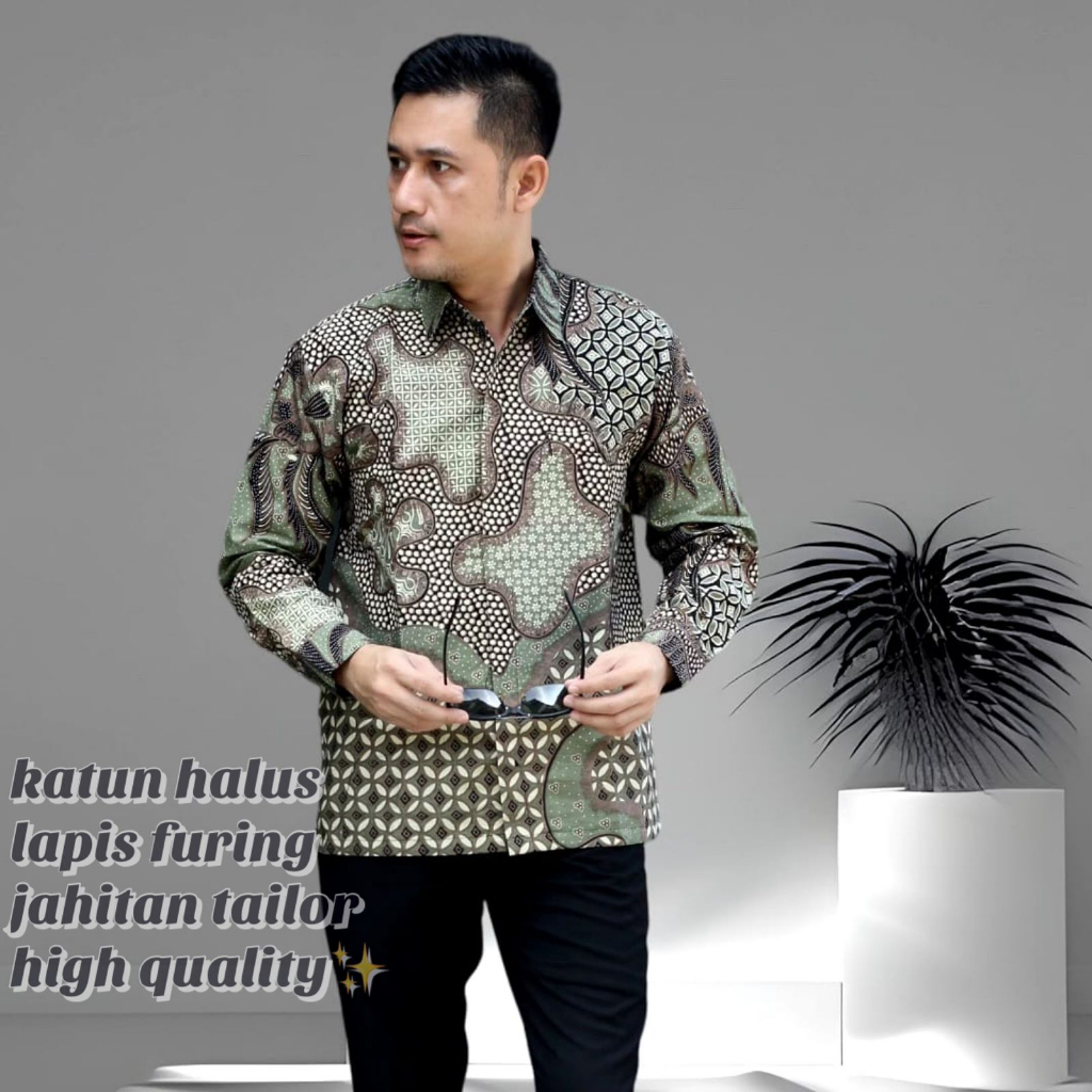 cover-NODA SAGE Kemeja Batik Pria Solo Lengan Panjang Lapis Furing By BATIKSOLOAMANAH-1