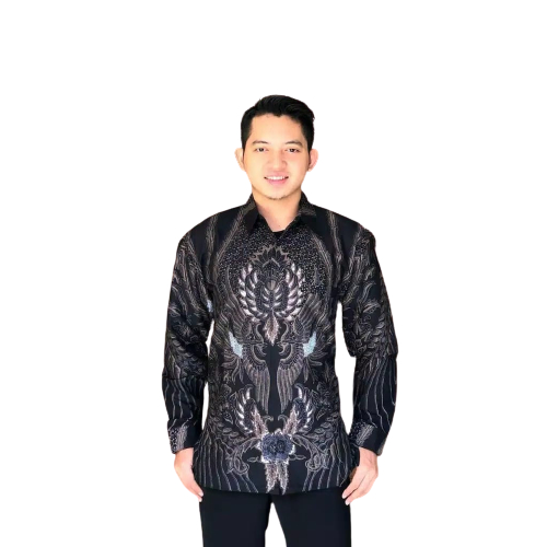 cover-MANUK PEKSI LAWASAN Kemeja Batik Pria Solo Lengan Panjang Lapis Furing By BATIKSOLOAMANAH-1
