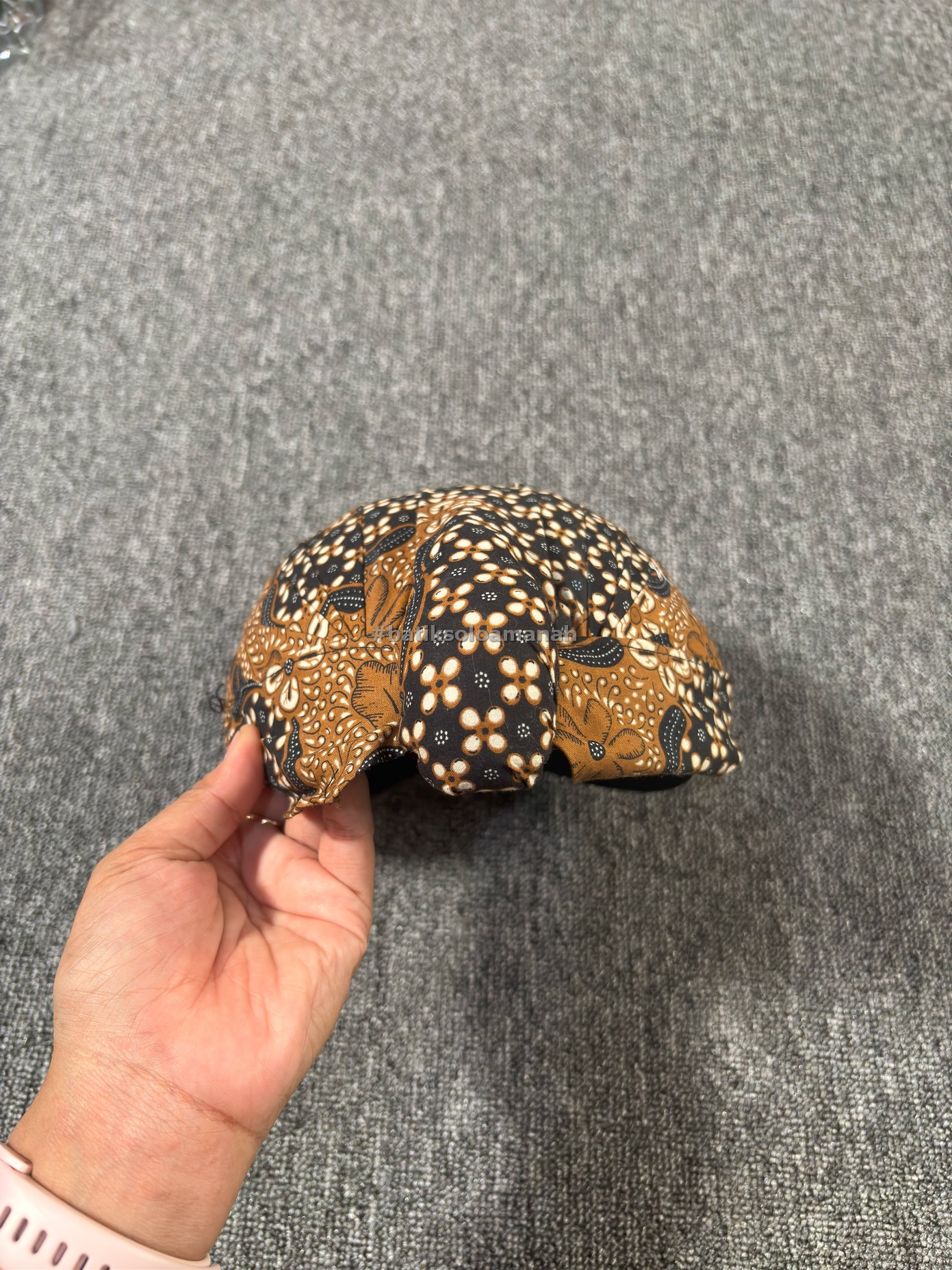 img-BLANGKON JOGJA COKLAT PREMIUM BATIKSOLOAMANAH DEWASA-3