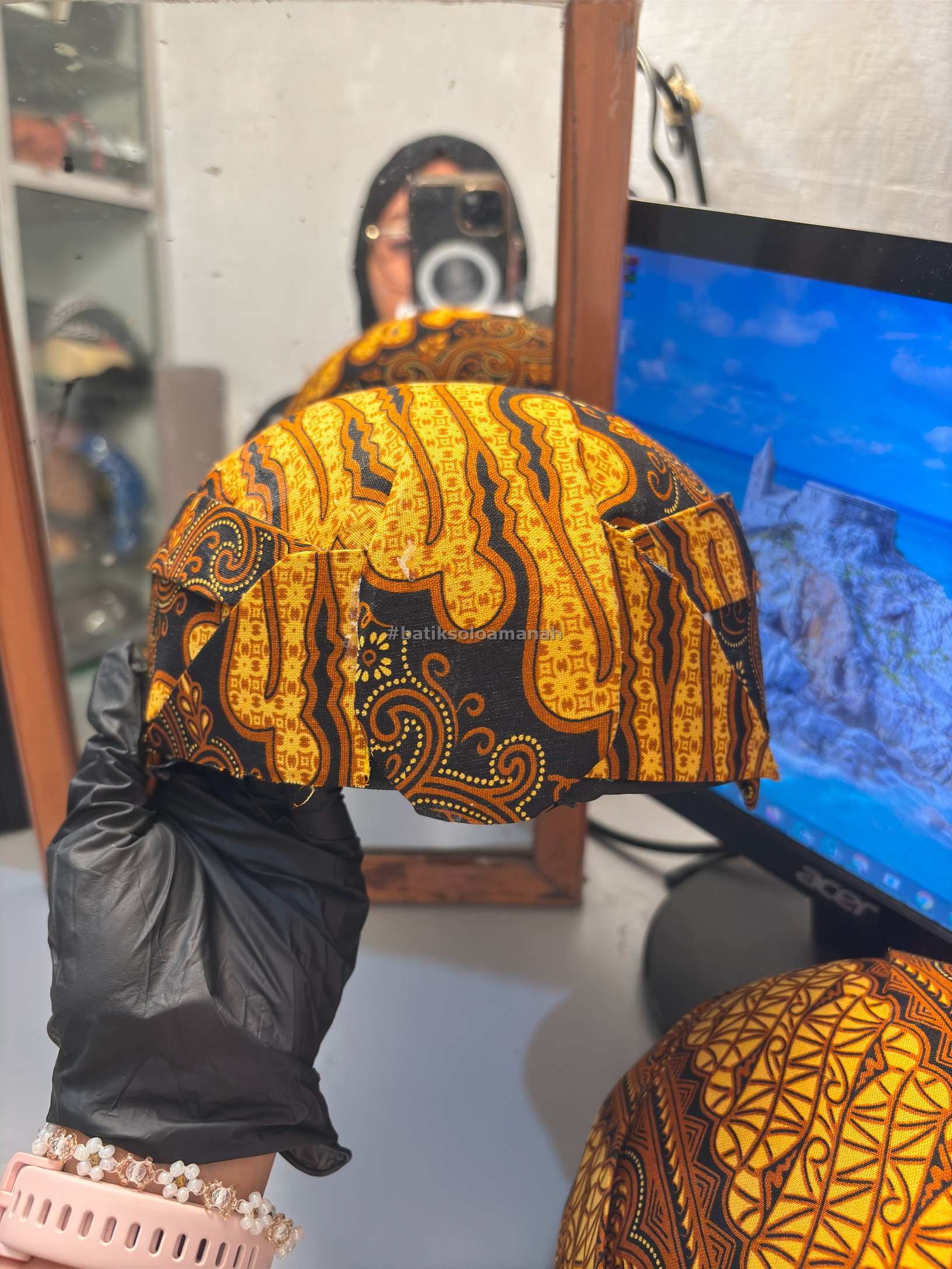img-BLANGKON SOLO PARANG COKLAT DEWASA BATIKSOLOAMANAH-3